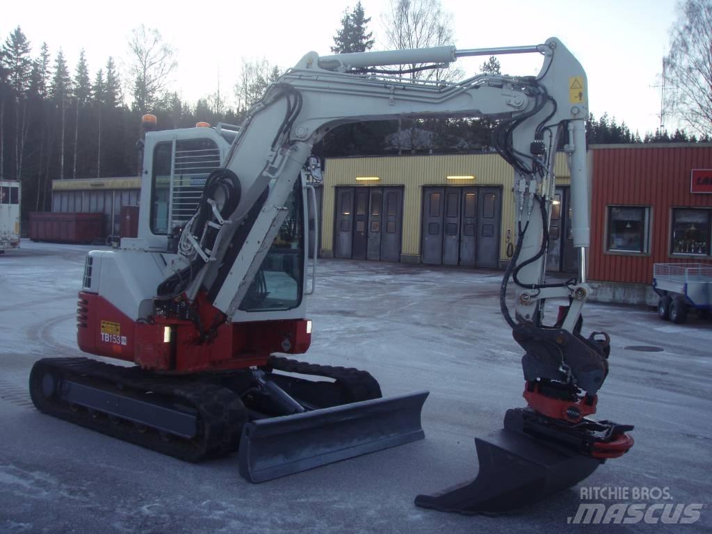 Takeuchi TB153FR Mini Excavators <7t (Mini Diggers)