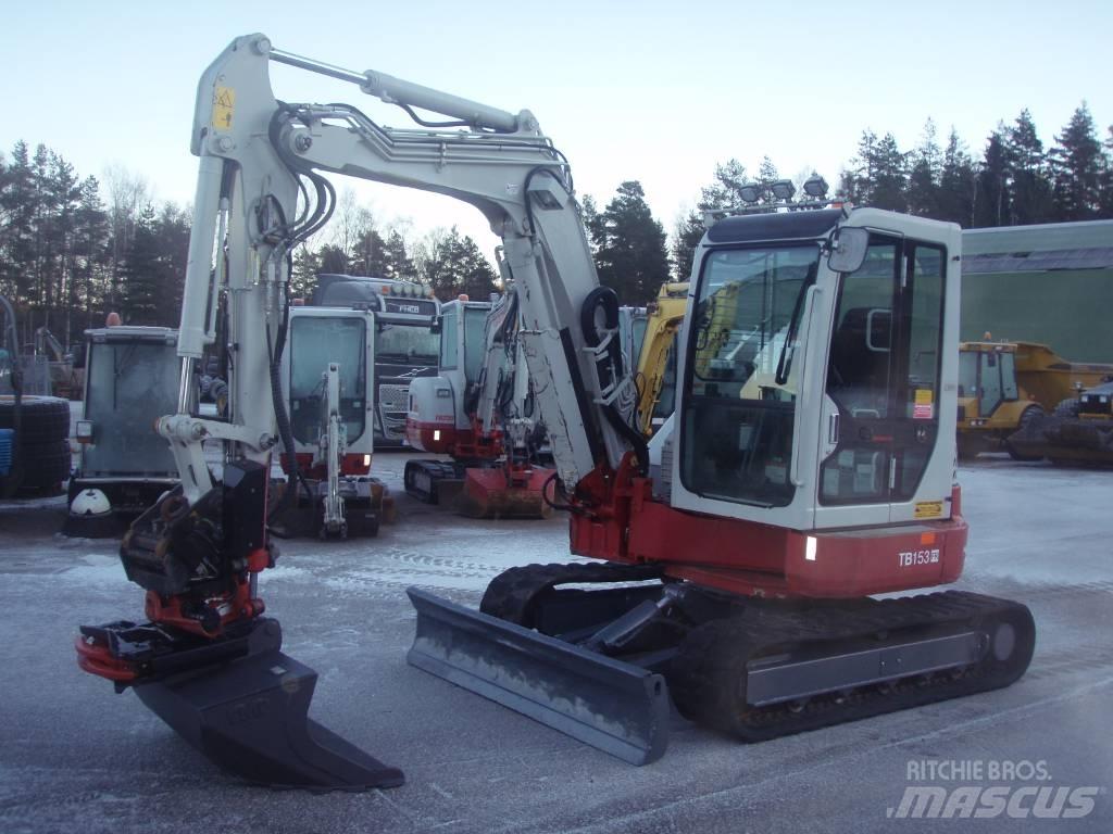 Takeuchi TB153FR Mini Excavators <7t (Mini Diggers)