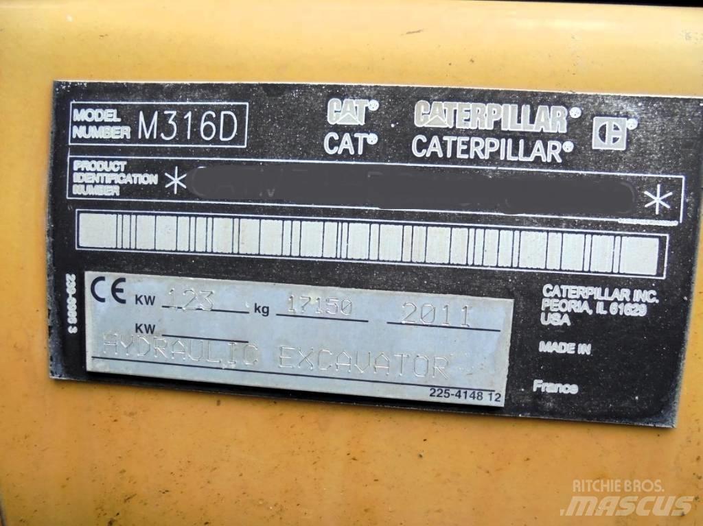 CAT M 316 D Wheeled Excavators