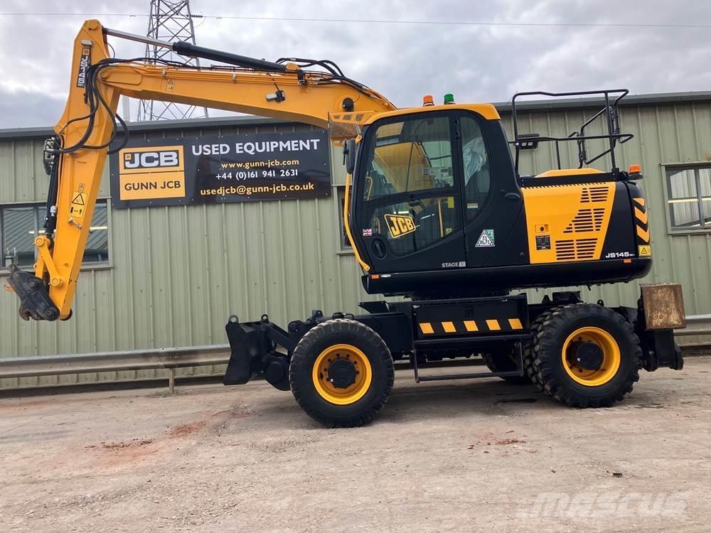 JCB JS145W Wheeled Excavators