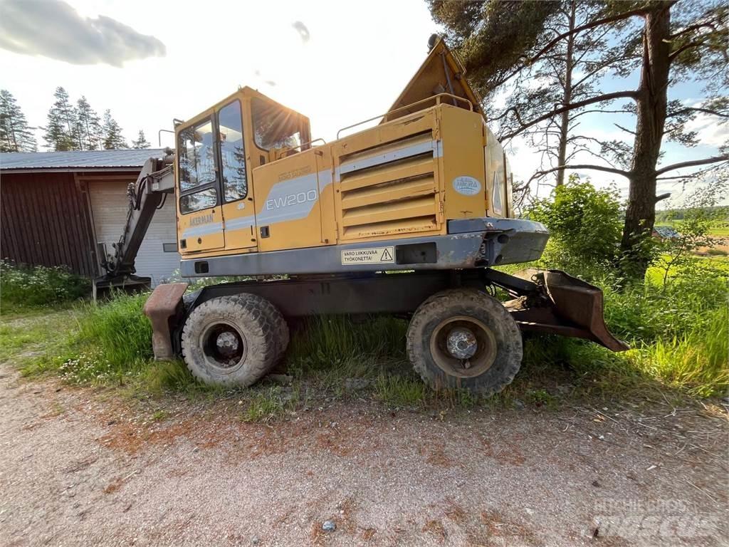 Åkerman EW200 4X4 Wheeled Excavators