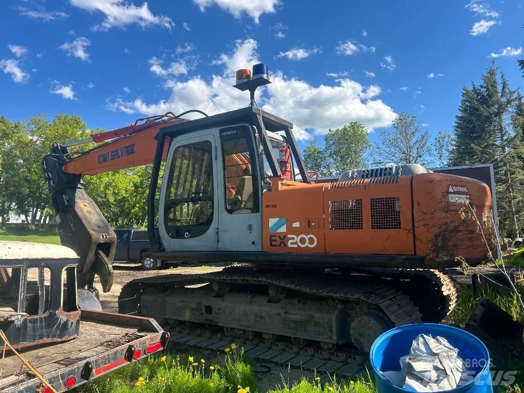 Hitachi EX 200 Demolition