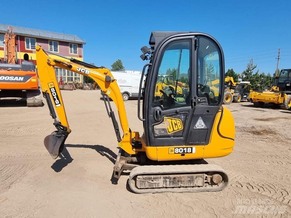 JCB 8018 Mini Excavators <7t (Mini Diggers)