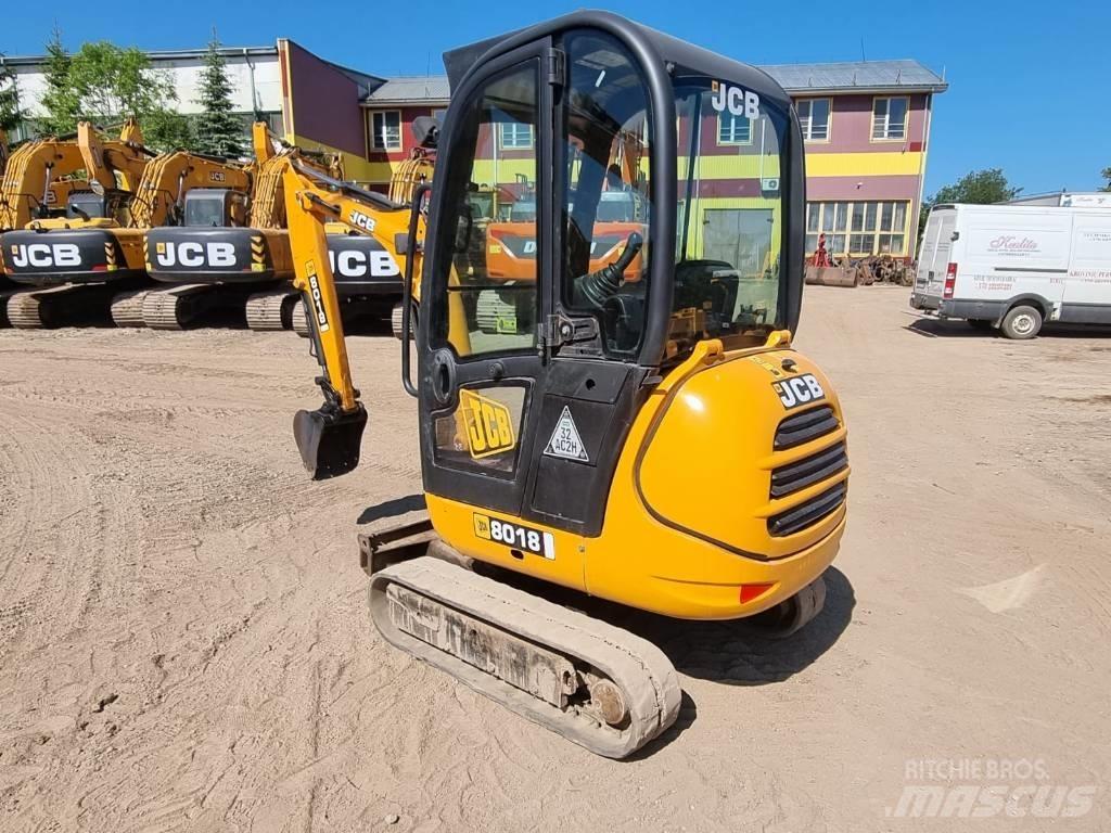 JCB 8018 Mini Excavators <7t (Mini Diggers)
