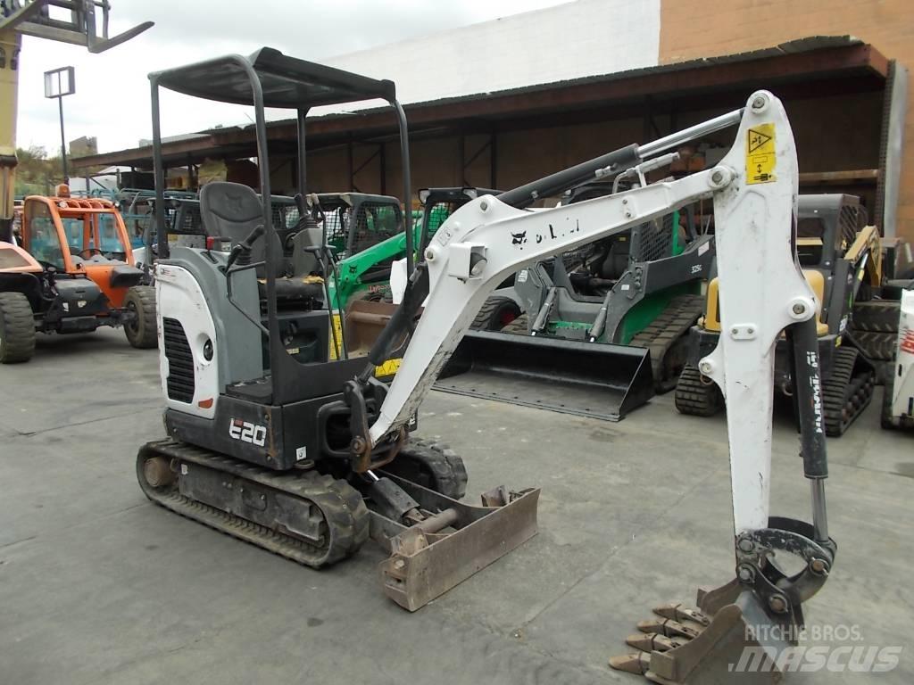 Bobcat E20 Mini Excavators <7t (Mini Diggers)