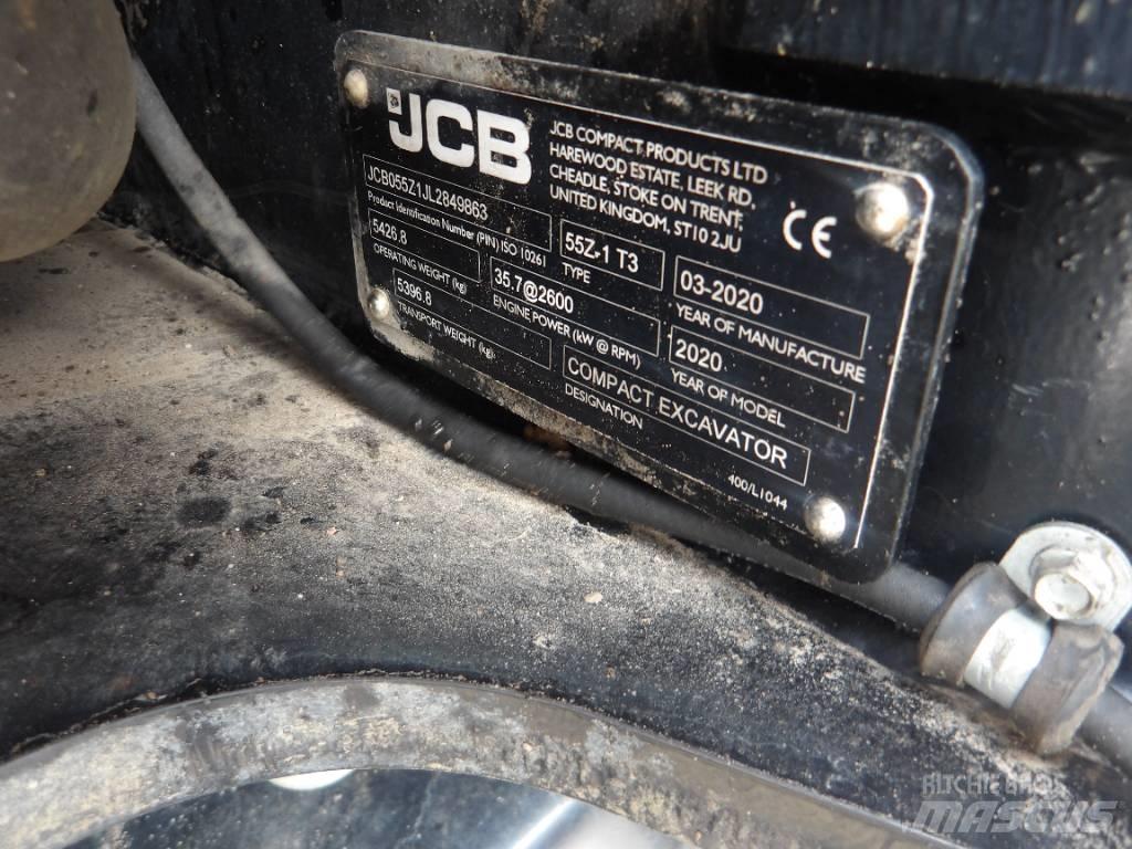 JCB 55Z-1 Mini Excavators <7t (Mini Diggers)