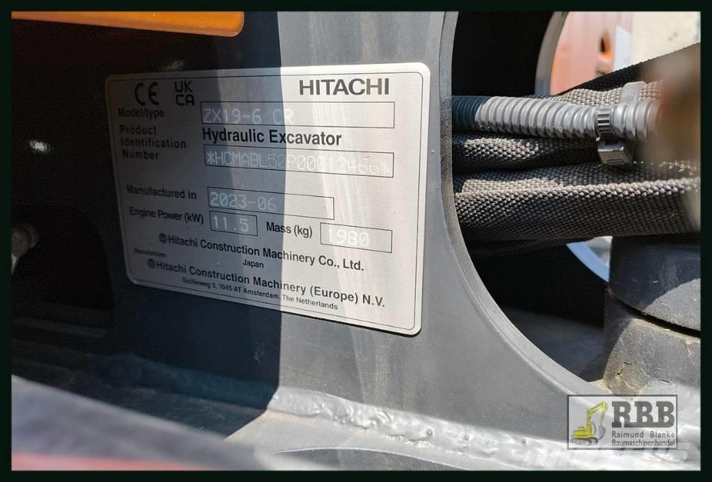 Hitachi ZX 19-6 CR Mini Excavators <7t (Mini Diggers)