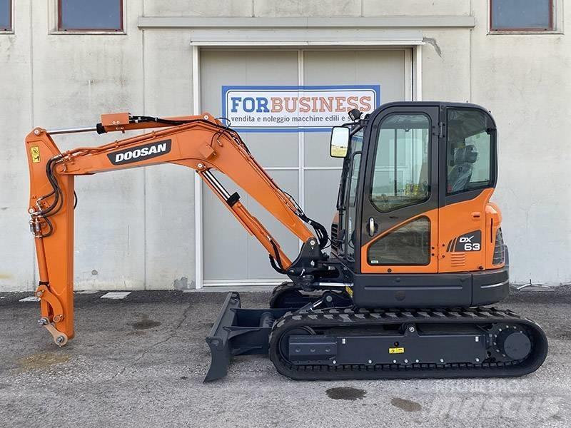 Doosan DX 63-3 Mini Excavators <7t (Mini Diggers)