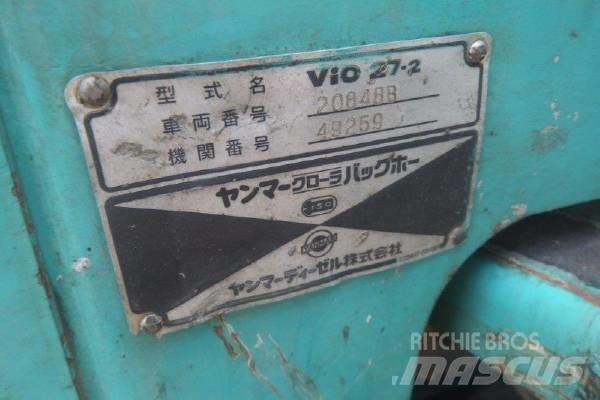 Yanmar VIO27-2 Mini Excavators <7t (Mini Diggers)