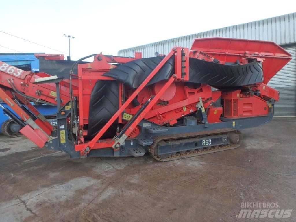 Terex Finlay 863 Mobile screeners