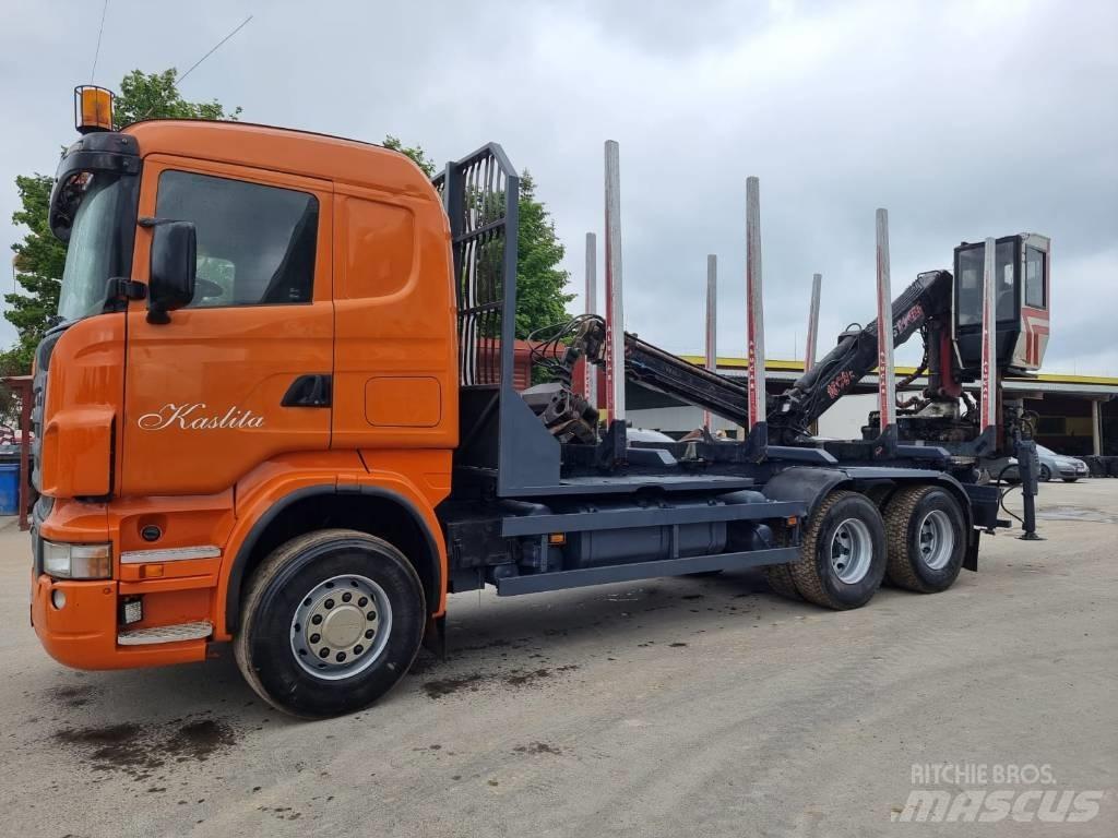 Scania R 580 Log trucks