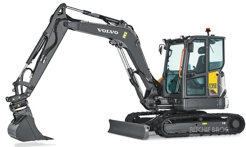Volvo ECR58F NY/NEW Mini Excavators <7t (Mini Diggers)