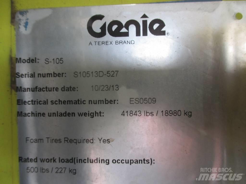 Genie S 105 Telescopic boom lifts