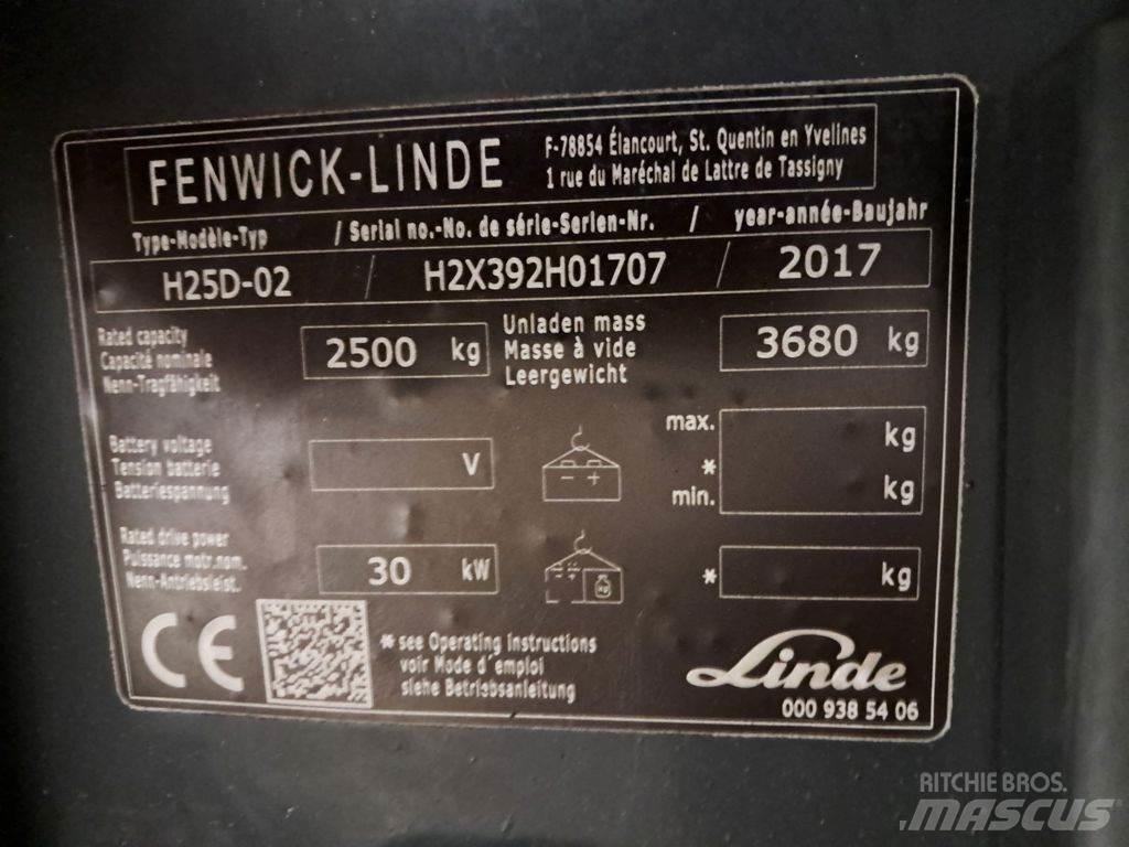 Linde H25D-02 Diesel Forklifts