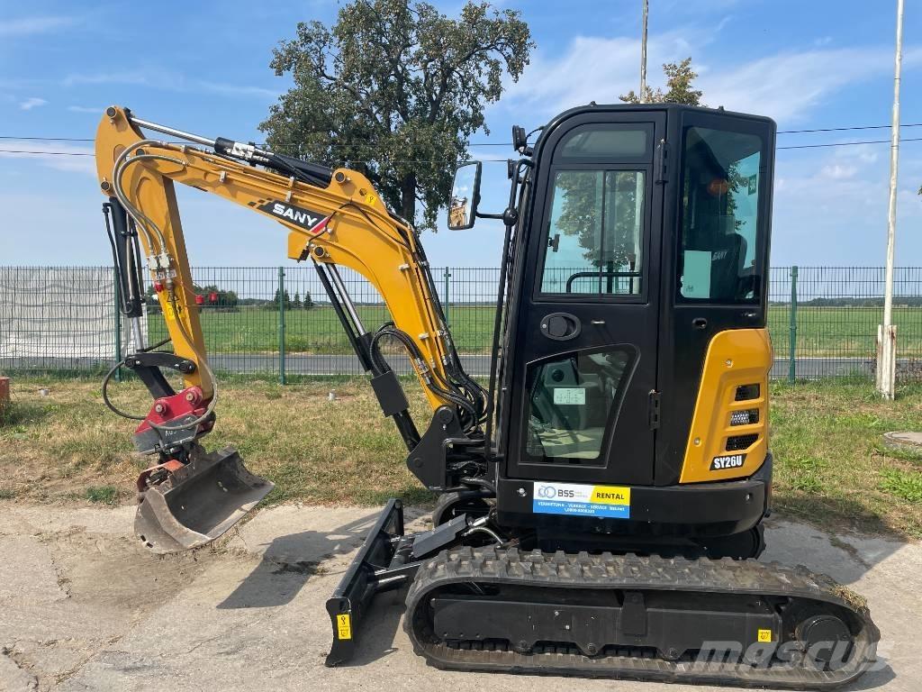 Sany SY 26 U Mini Excavators <7t (Mini Diggers)