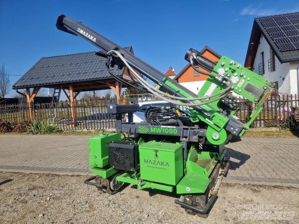 Mazaka 1000 CW Diesel pile hammers