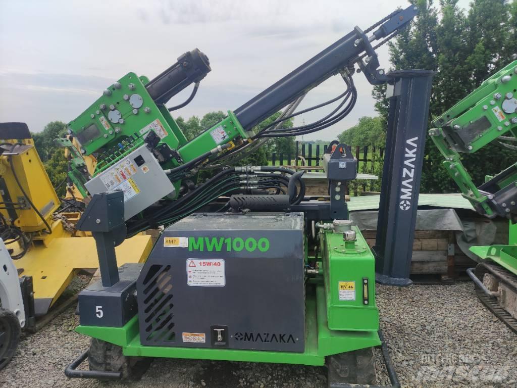 Mazaka 1000 CW Diesel pile hammers