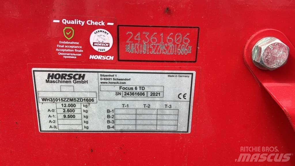 Horsch Focus 6 TD Farm Drills