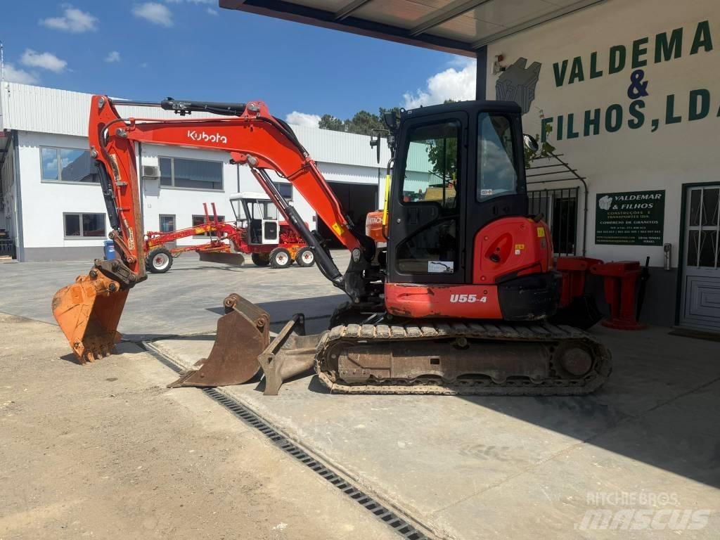 Kubota U 55-4, U55 Mini Excavators <7t (Mini Diggers)