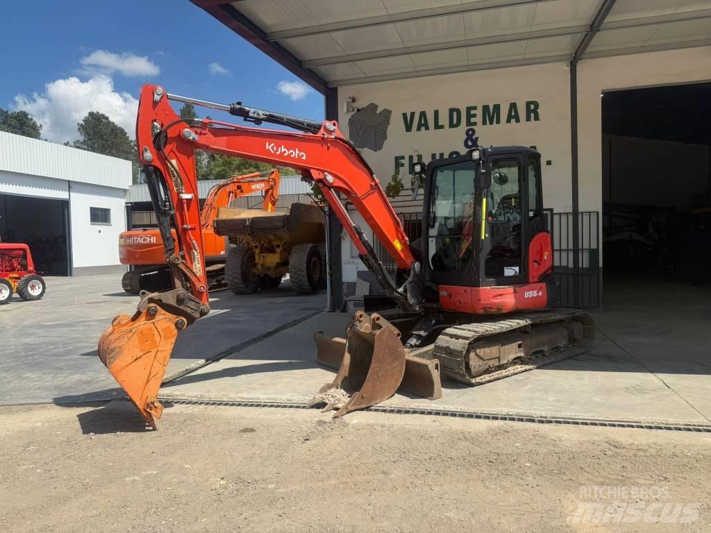 Kubota U 55-4, U55 Mini Excavators <7t (Mini Diggers)