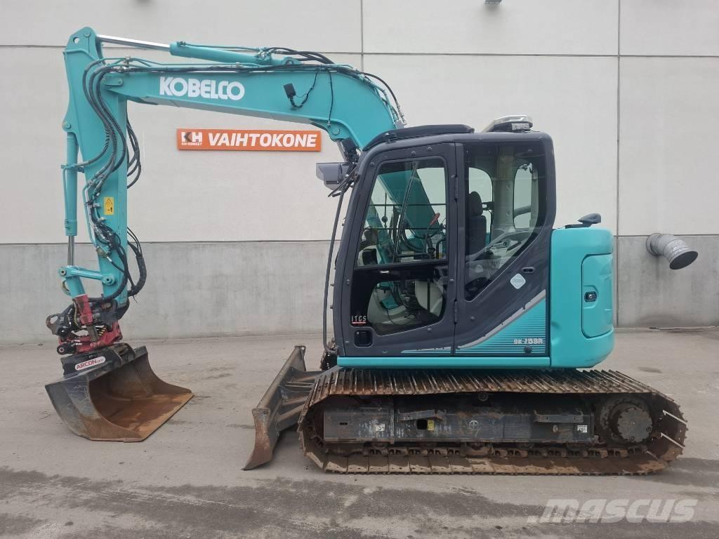 Kobelco SK 75 SR-3E Mini excavators  7t - 12t
