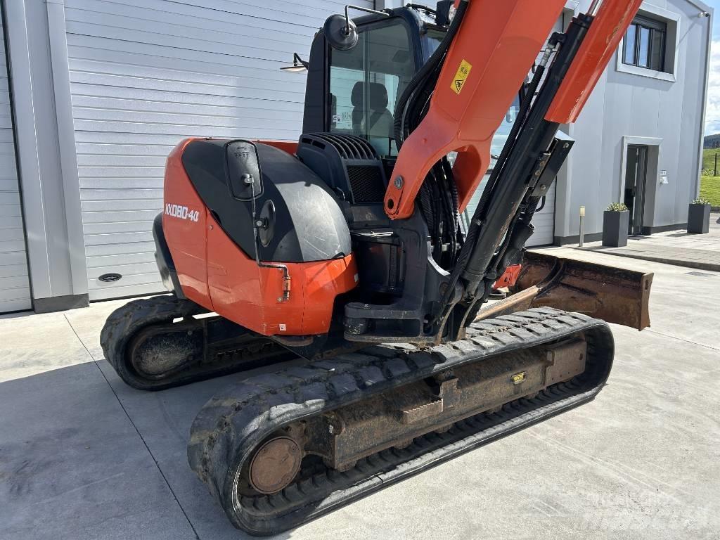 Kubota KX 080-4 Mini excavators  7t - 12t