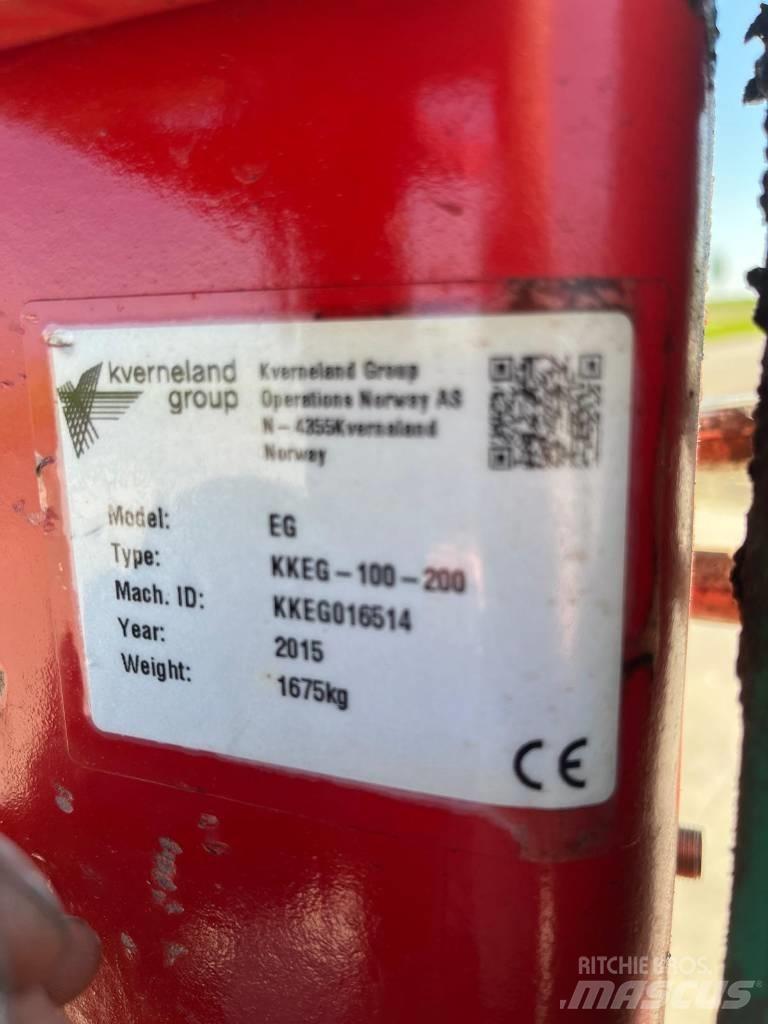 Kverneland EG100-200 Reversible ploughs