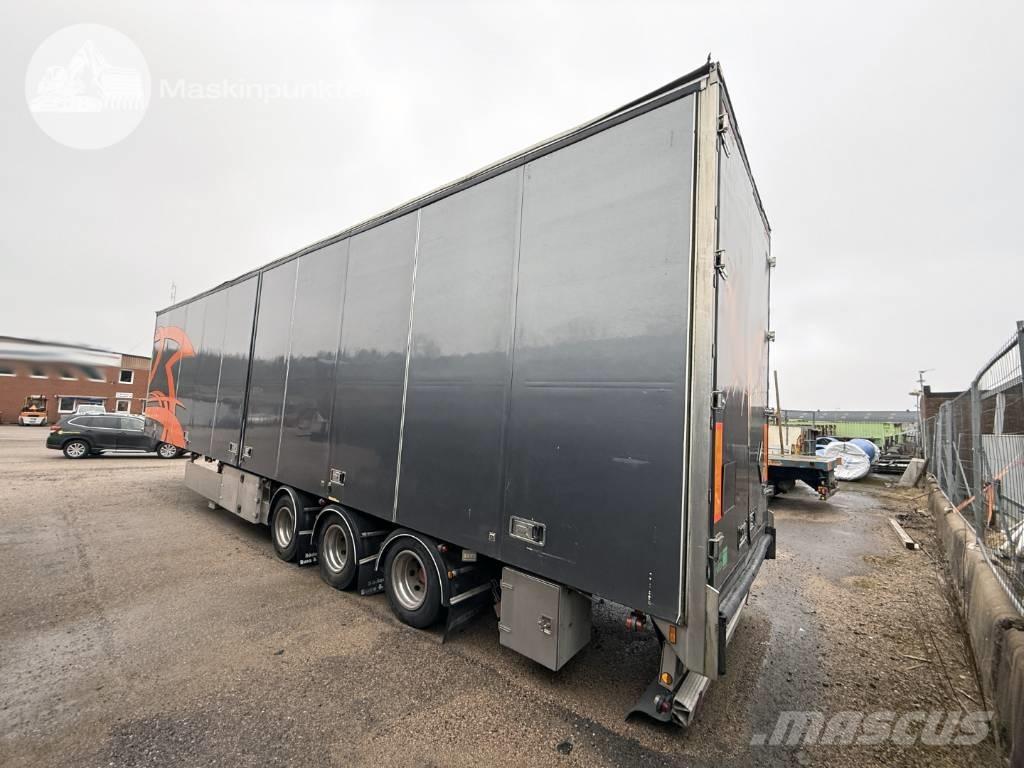 Limetec PPU 342 Box body semi-trailers