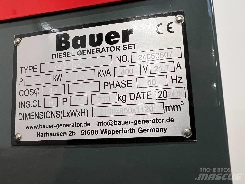 Bauer GFS-12 Diesel Generators