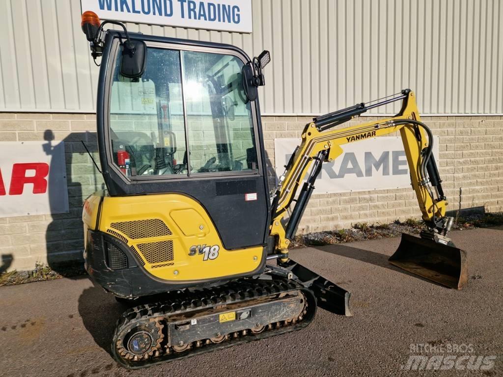 Yanmar SV 18 Mini Excavators <7t (Mini Diggers)
