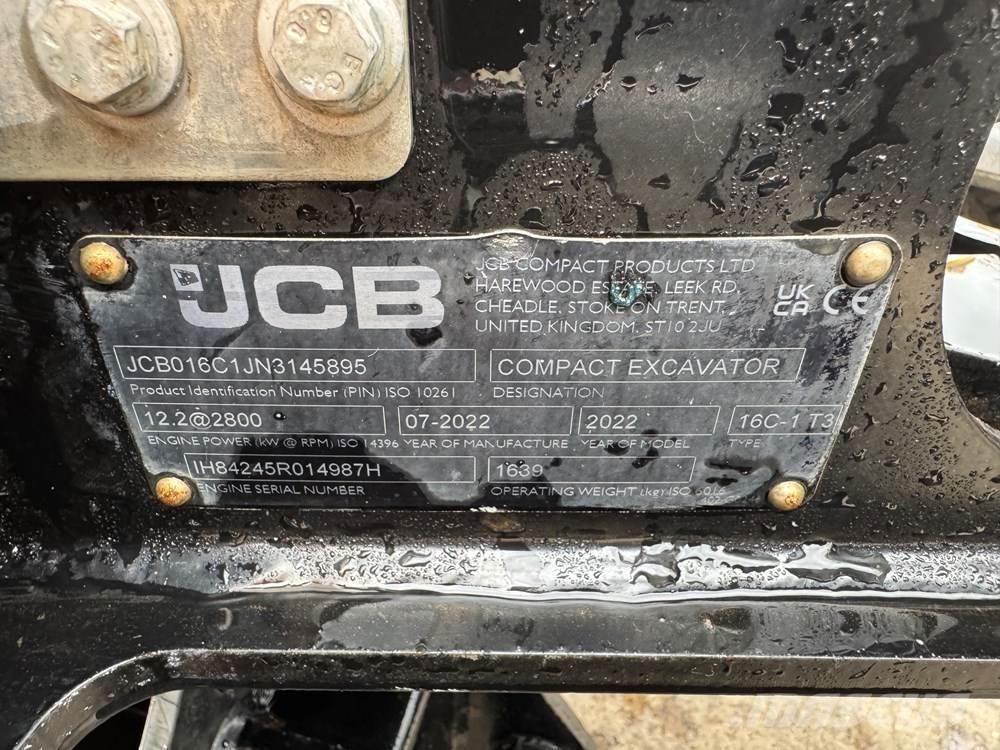JCB 16C-1 Mini Excavators <7t (Mini Diggers)