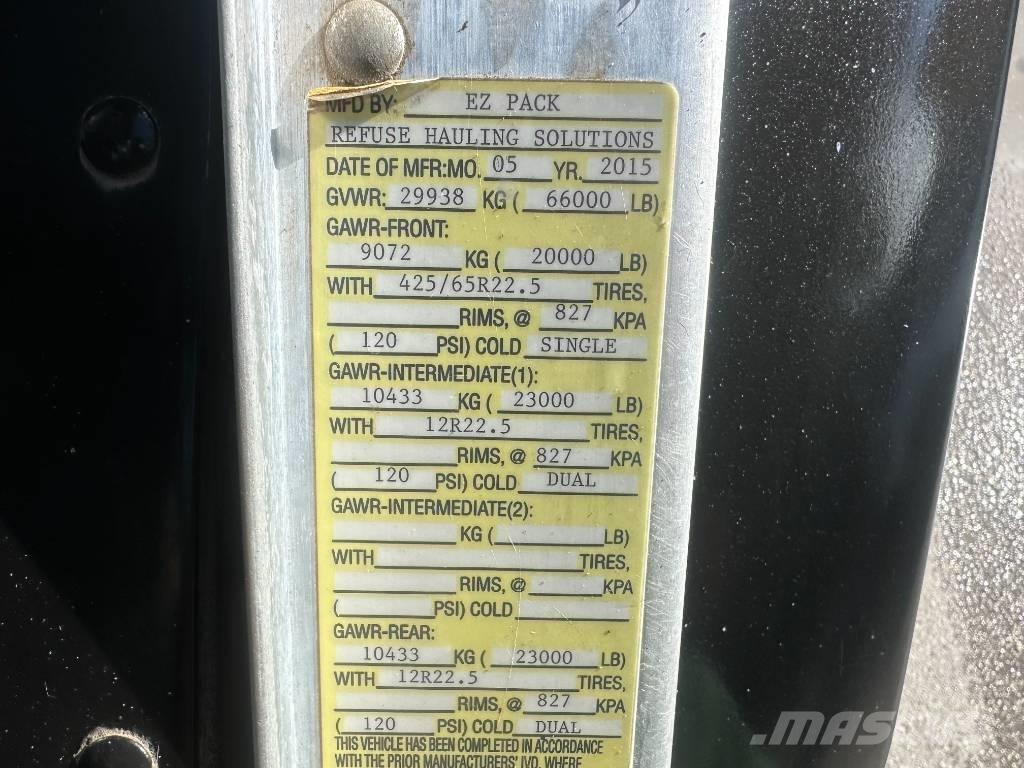 Peterbilt 320 Garbage Trucks / Recycling Trucks