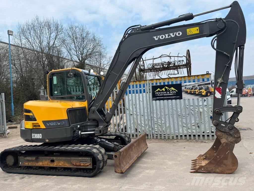 Volvo ECR 88 Mini excavators  7t - 12t