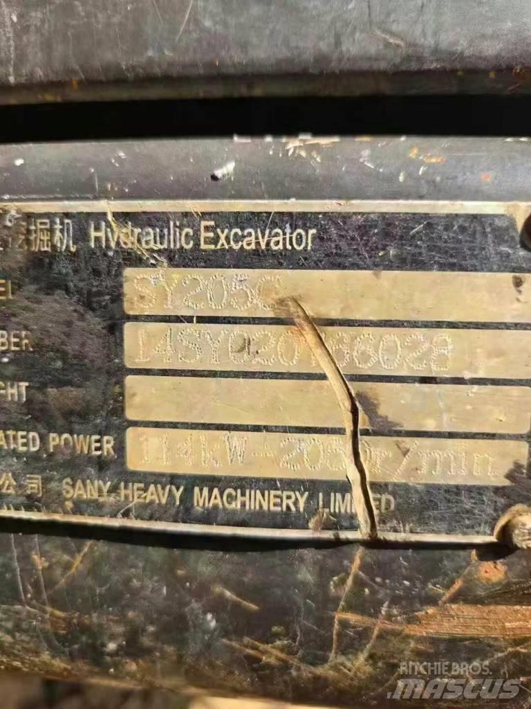 Sany SY 205 C Crawler Excavators