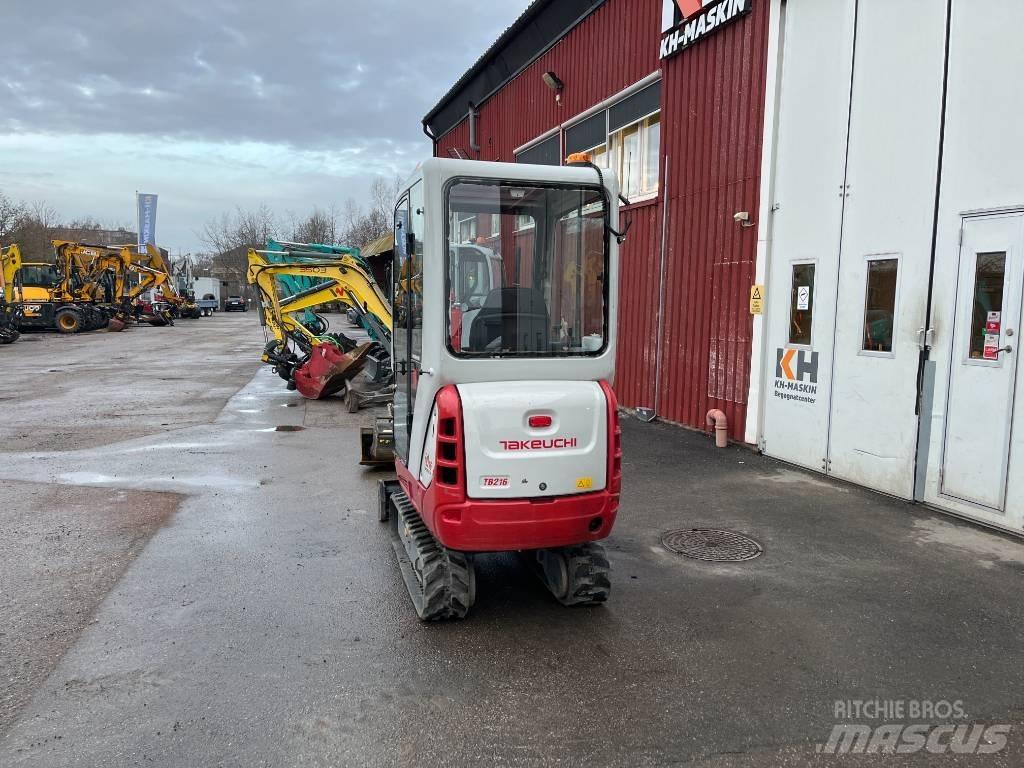 Takeuchi TB 216 Mini Excavators <7t (Mini Diggers)