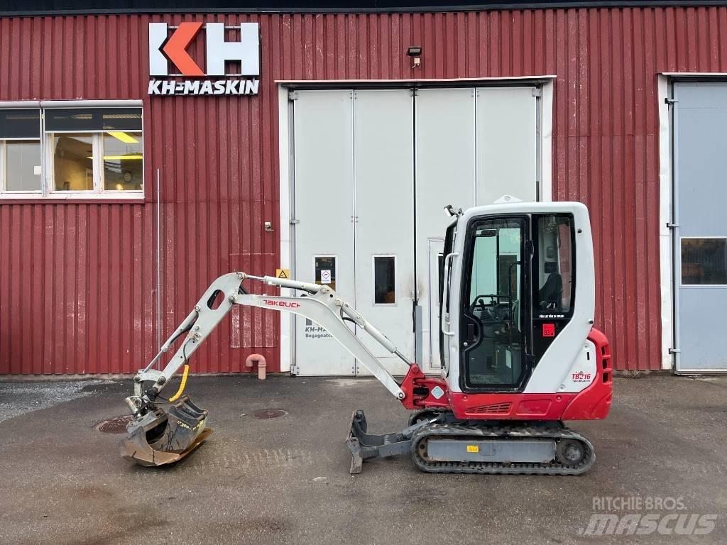 Takeuchi TB 216 Mini Excavators <7t (Mini Diggers)