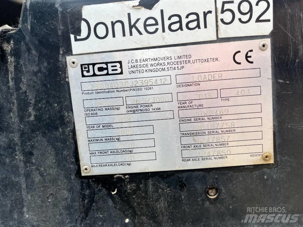 JCB 403 Mini Loader