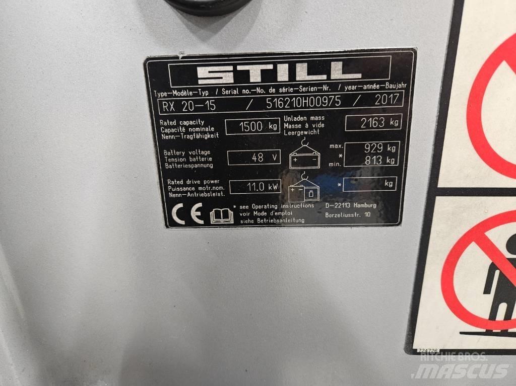 Still RX 20-15 Electric Forklifts