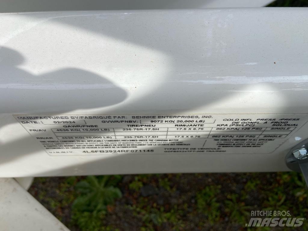 Behnke 8X24TPT-20E Other Trailers