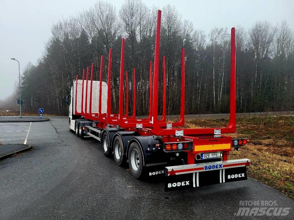 Bodex KIS3 Logging semi-trailers