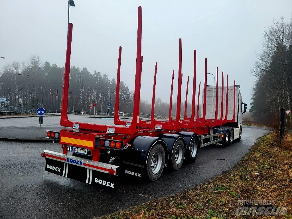 Bodex KIS3 Logging semi-trailers