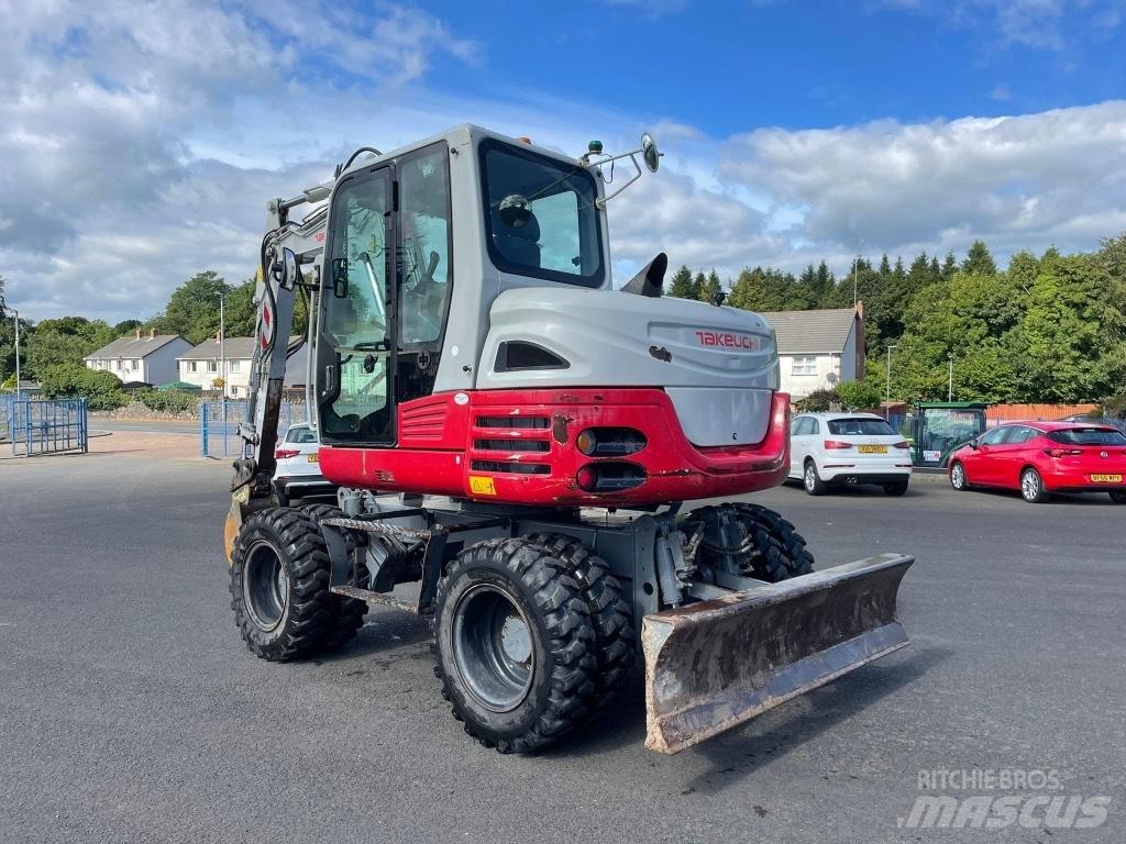 Takeuchi TB295W Wheeled Excavators