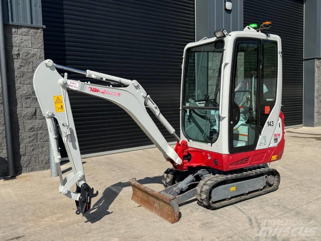 Takeuchi TB 216 Mini Excavators <7t (Mini Diggers)