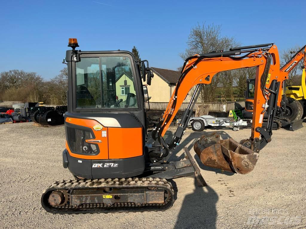 Doosan DX27z-7 Mini Excavators <7t (Mini Diggers)