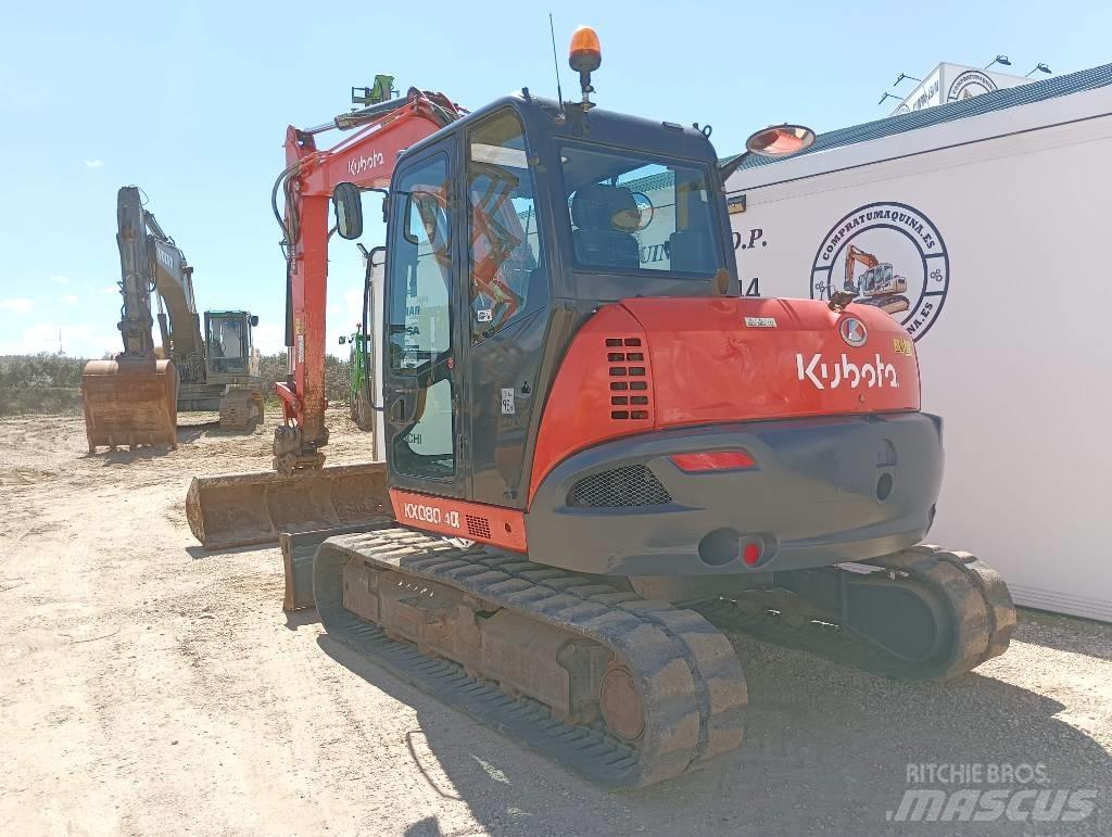 Kubota KX 080-4 Mini excavators  7t - 12t