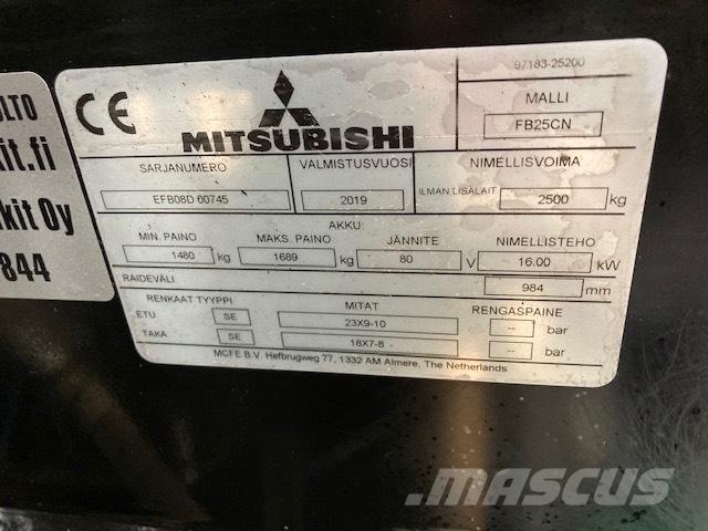 Mitsubishi FB25CN Electric Forklifts