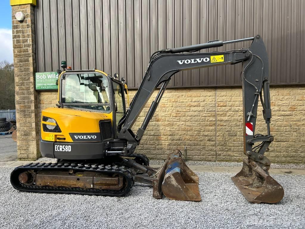 Volvo ECR58D Mini Excavators <7t (Mini Diggers)