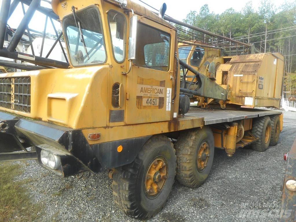 American 4450 Mobile and all terrain cranes