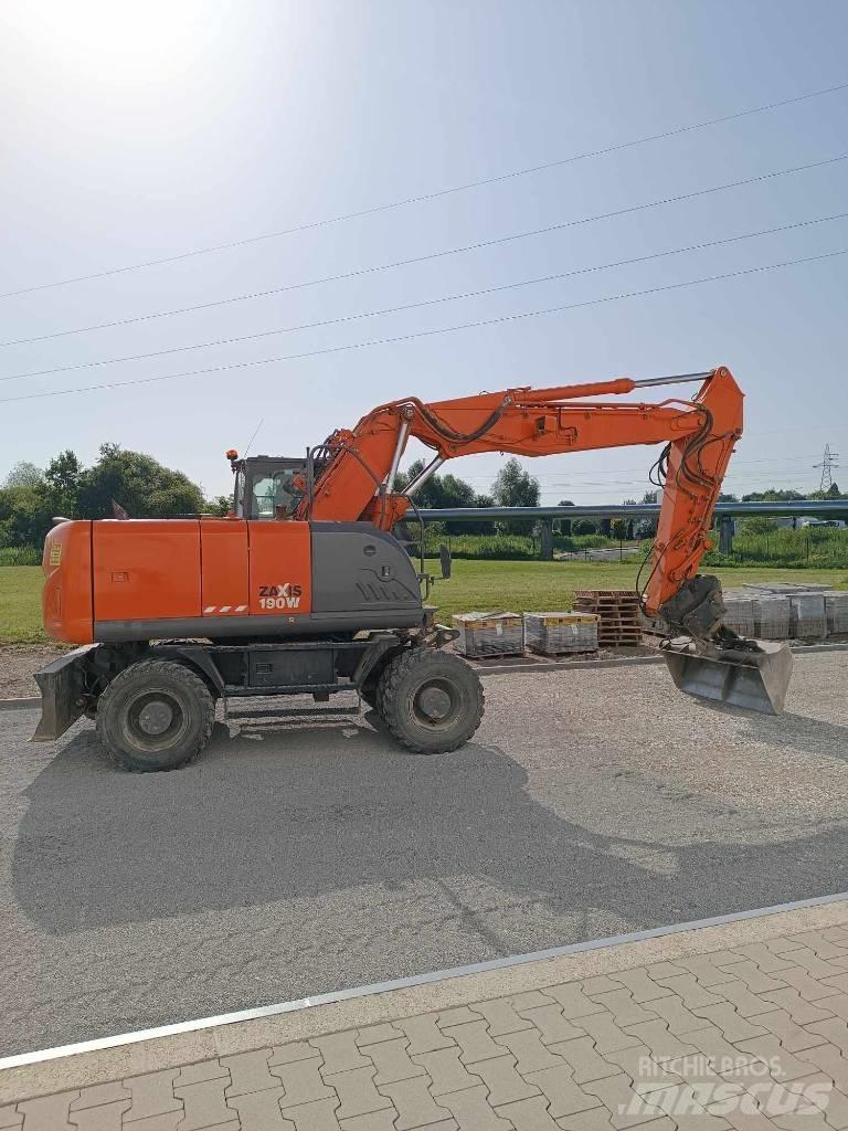 Hitachi ZX 190 W-3 Wheeled Excavators
