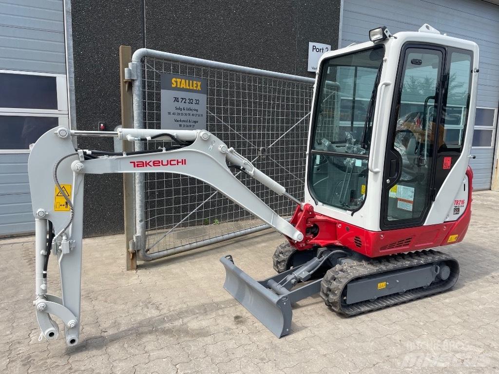 Takeuchi TB216 Mini Excavators <7t (Mini Diggers)